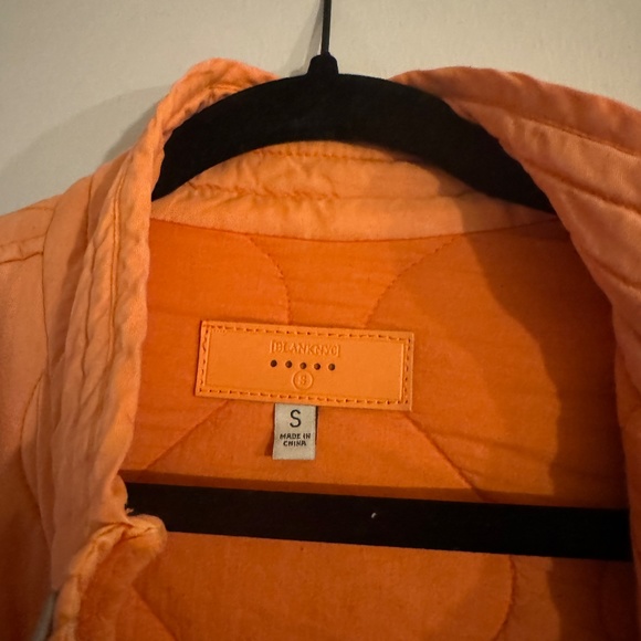 BLANKNYC Womens Luxury Clothing Tencel Drop Shoulder Quilted Jacket - Picture 6 of 6